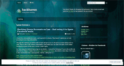 Desktop Screenshot of hackhaven.wordpress.com