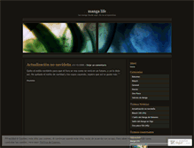 Tablet Screenshot of mangalife.wordpress.com