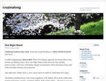 Tablet Screenshot of cruzinalong.wordpress.com