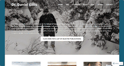 Desktop Screenshot of danielgillis.wordpress.com