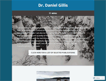 Tablet Screenshot of danielgillis.wordpress.com