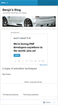 Mobile Screenshot of benjjii.wordpress.com