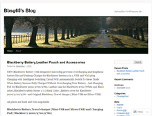 Tablet Screenshot of bbsg65.wordpress.com