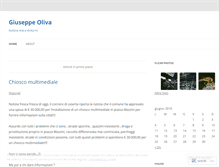 Tablet Screenshot of giuseppeoliva.wordpress.com
