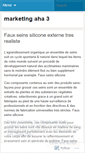 Mobile Screenshot of marketingaha3.wordpress.com