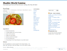 Tablet Screenshot of muslimworldcuisine.wordpress.com