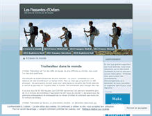 Tablet Screenshot of lespassantes.wordpress.com
