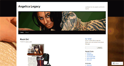 Desktop Screenshot of angelicalegacy.wordpress.com