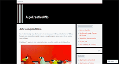 Desktop Screenshot of algocreativo.wordpress.com