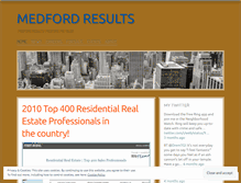 Tablet Screenshot of medfordresults.wordpress.com