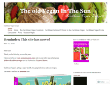 Tablet Screenshot of caribbeanvegan.wordpress.com