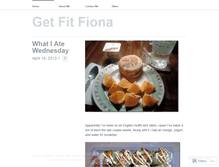 Tablet Screenshot of getfitfiona.wordpress.com