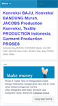 Mobile Screenshot of jacobskonveksibandungmurah.wordpress.com