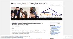 Desktop Screenshot of dnewhouse.wordpress.com