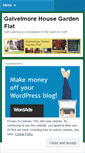 Mobile Screenshot of gardenflat.wordpress.com