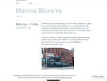 Tablet Screenshot of mmoreirainteriores.wordpress.com