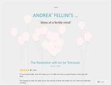 Tablet Screenshot of andreafellinipoetry.wordpress.com