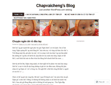 Tablet Screenshot of chapvaicheng.wordpress.com