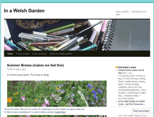 Tablet Screenshot of magicgardencymru.wordpress.com
