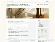 Tablet Screenshot of mistergoodbuy.wordpress.com