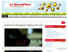 Tablet Screenshot of marouffree.wordpress.com