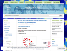 Tablet Screenshot of gregoriosettimo.wordpress.com