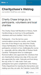 Mobile Screenshot of charitychase.wordpress.com