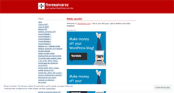 Desktop Screenshot of floresalvarez.wordpress.com