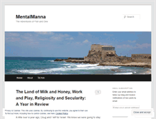 Tablet Screenshot of mentalmanna.wordpress.com