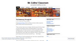 Desktop Screenshot of mrcollinsclassroom.wordpress.com