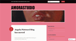 Desktop Screenshot of amorastudio.wordpress.com