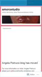 Mobile Screenshot of amorastudio.wordpress.com