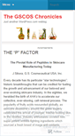 Mobile Screenshot of gscosmeceuticalusainc.wordpress.com