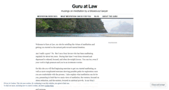 Desktop Screenshot of guruatlaw.wordpress.com