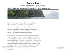 Tablet Screenshot of guruatlaw.wordpress.com