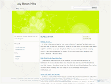 Tablet Screenshot of mynewnews.wordpress.com