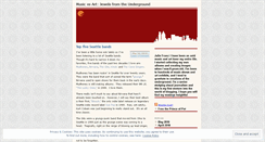 Desktop Screenshot of jewelsfromtheunderground.wordpress.com