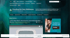 Desktop Screenshot of freedom4gary.wordpress.com