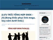 Tablet Screenshot of banzaihoi.wordpress.com