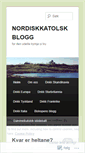 Mobile Screenshot of nordiskkatolsk.wordpress.com