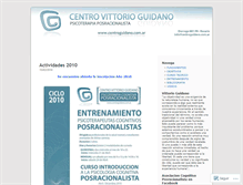 Tablet Screenshot of centroguidano.wordpress.com