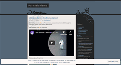 Desktop Screenshot of parnasianismo.wordpress.com