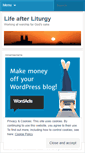 Mobile Screenshot of lifeafterliturgy.wordpress.com
