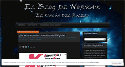 Desktop Screenshot of norkak.wordpress.com