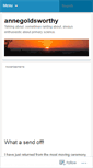 Mobile Screenshot of annegoldsworthy.wordpress.com