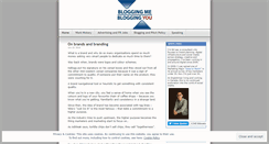 Desktop Screenshot of bloggingmebloggingyou.wordpress.com