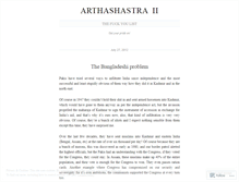 Tablet Screenshot of kautilya2.wordpress.com