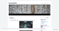 Desktop Screenshot of kusymaestra.wordpress.com