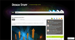 Desktop Screenshot of designstuff.wordpress.com