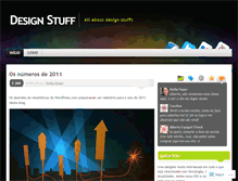 Tablet Screenshot of designstuff.wordpress.com